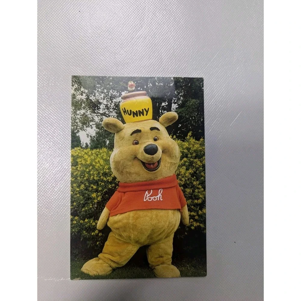 Vintage Pooh Postcard with Hunny Pot Hat, 1987 Walt Disney World,‎ 6